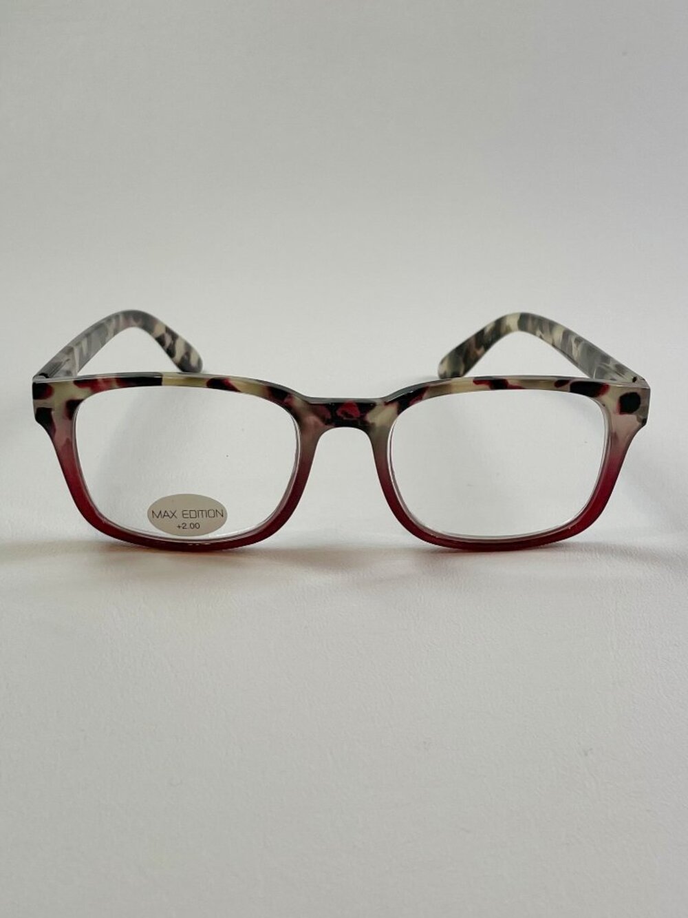 Max Edition +2.00 Rose Tortoise Reading Glasses